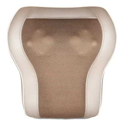 (Gold, US Plug) Electric Head Neck Massage Pillow Kneading Shoulder Pain Relief