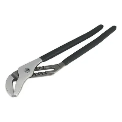 400mm Water Pump Pliers - Groove Joint Adjustable Head - Moulded Handles