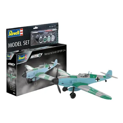 Revell Model Set Messerschmitt Bf109G-6 Easy-Click With Paints