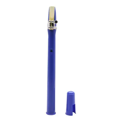 (Blue) Holes keyless Colorful Portable Pocket Saxophone