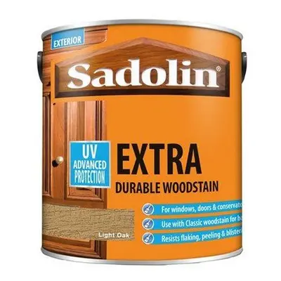 Sadolin Extra Durable Woodstain Light Oak 2.5 Litre