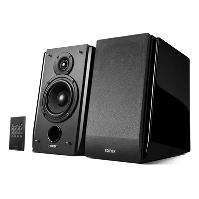 Edifier R1850DB Active 2.0 Bluetooth Bookshelf Speaker Set - Gloss Black