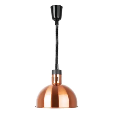 Buffalo Retractable Dome Heat Shade Copper Finish