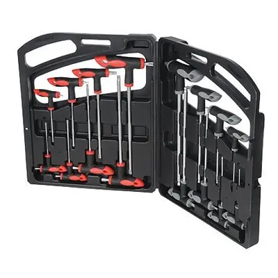 16 Piece Silverline Mechanical Engineering Hex Key Set - 16pce Wrench Thandle - 16pce set wrench