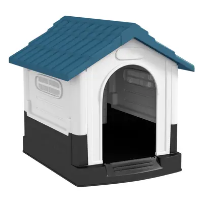 PawHut Dog Kennel for Outside, for and Dogs, x x 76cm, Blue