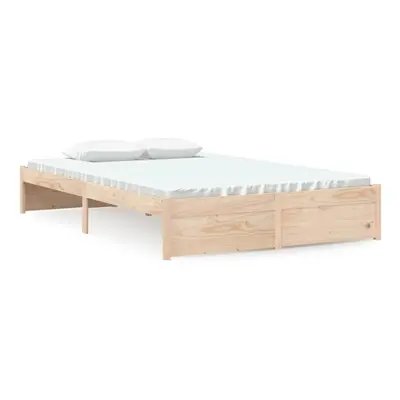 (brown, x cm) vidaXL Solid Wood Bed Frame Bedroom Bedstead Bed Base Multi Colours/Sizes