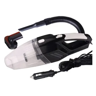 (Black) Portable 120W Car Vacuum Cleaner Household Handheld Perfect Accessories Kit