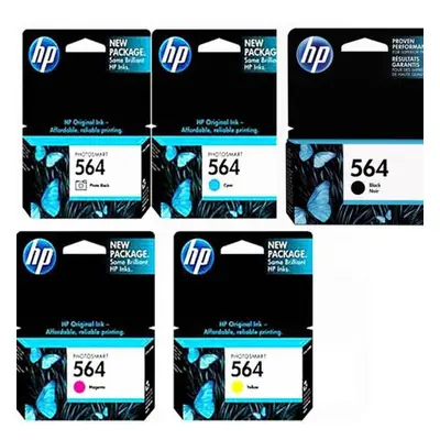 GENUINE Original HP 5 Colours Value Pack Ink Cartridge Toner