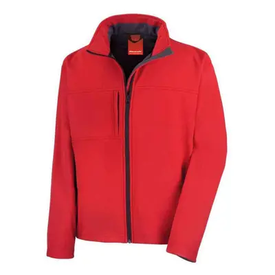 (3XL, Red) Result Mens Classic Soft Shell Jacket