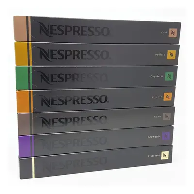 Nespresso Assortment, Capsules ? Ristretto, Arpeggio, Rome, Livanto, Capriccio, Volluto, Cosi