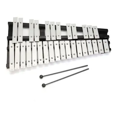 30 Note Xylophone Foldable Vibraphone Percussion Music Instruments with Bag