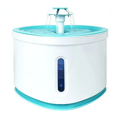 (Blue, with filters) Heart-shaped Water Dispenser, Automatic Circulation Filtering Mute Living W