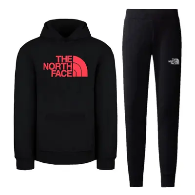 (L) The North Face Boys B Hood Slacker Tracksuit