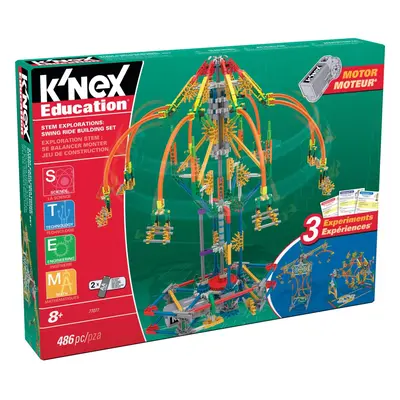 K'NEX Education STEM Explorations Swing Ride Building Set for Ages 8+ Engineering Education Toy,