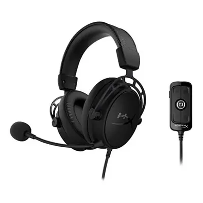 HyperX Cloud Alpha - PC Gaming Headset, 7.1 Surround Sound, Adjustable Bass, Dual Chamber Driver