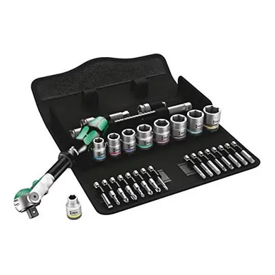 Wera SB Zyklop Speed Multi-function Ratchet, Socket & Bit Set, 3/8" Drive, Imperial, 29pc