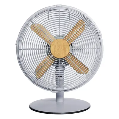 Russell Hobbs RHMDF1201WDG 12" Scandi Electric Desk Fan, Speed Settings, Oscillating Fan & Adjus