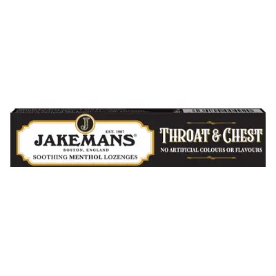 JAKEMANS Throat & Chest Sweets - Stick Pack 41g (Pack of 20)