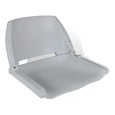 vidaXL Boat Seat Foldable Backrest no Pillow Grey Watercraft Part Canoe Seat