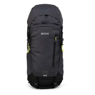 (One Size, Black/Seal Grey) Regatta Highton V2 65L Hiking Backpack