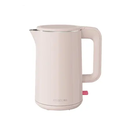 (Pink) Electric Water Kettle 1800W 1.5L Auto-Off Instant Heating Stainless Steel Electric Kettle