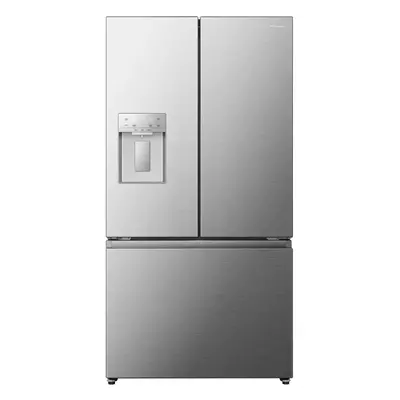 Hisense American Fridge Freezer - Stainless Steel - E Rated