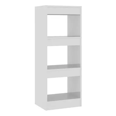 (high gloss white) vidaXL Book Cabinet/Room Divider Chipboard Home Room Partition Multi Colours