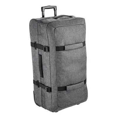 (One Size, Grey Marl) Bagbase Escape Check In Hardshell Wheeled Suitcase