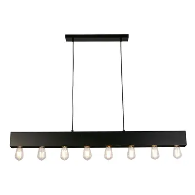 Searchlight Piano Light Diner Bar Pendant Matt Black Metal