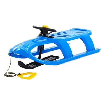 (blue, sledge + wheel) vidaXL Sledge Polypropylene Outdoor Playset Snowracer Multi Colours/Model