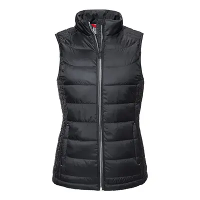 (XL, Black) Russell Womens/Ladies Nano Padded Bodywarmer