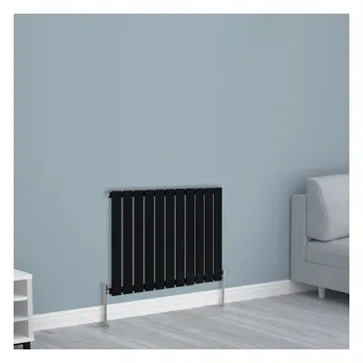 (600x748mm Single, Black) NRG Horizontal Vertical Flat Panel Designer Radiator Central Heating R