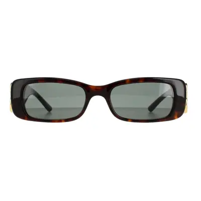 Balenciaga Sunglasses BB0096S Dark Havana Green