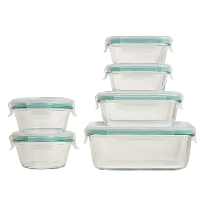 OXO Good Grips Smart Seal , Piece Glass Container Set