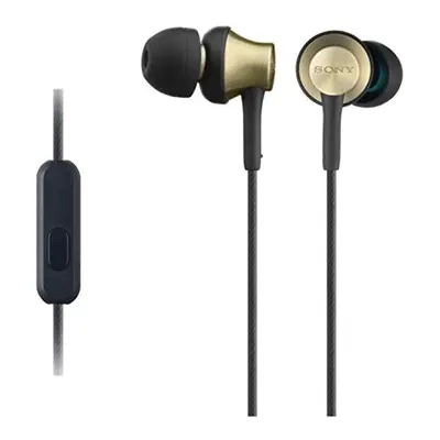 Sony MDX-EX650AP Wired In-Ear Headphones Brass / Black With Microphone & Remote