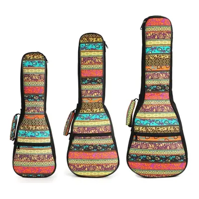 (21 Inch) 23 Inch Double Strap Soft Padded Oxford Cloth Ukulele Gig Bag