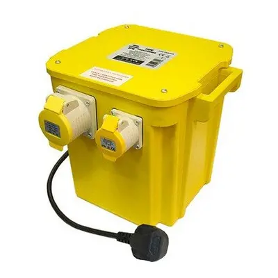 Faithfull FPPTRAN5 KVA Triple Outlet Transformer