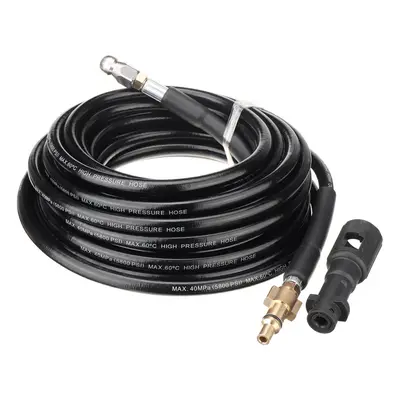 (15M) 10/15/20m High Pressure Power Washer Hose Jet Wash Lance To Spray Machine