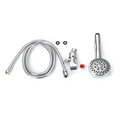 5 Gear Adjustment Faucet Shower Head Home Bathroom Rain With Hose