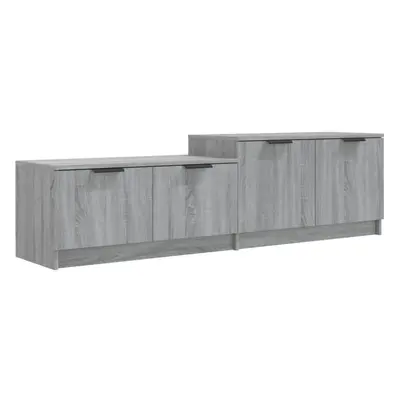 (grey sonoma) vidaXL TV Cabinet Engineered Wood Stereo Side Cabinet Furniture Multi Colours