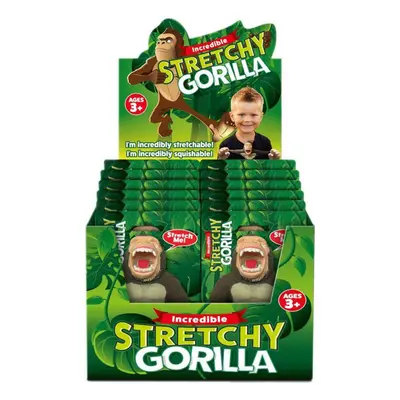 (Set of Stretchy Gorilla Toy) Stretchy Gorilla Toy Fidget Animal Figurine Squeeze Kids Stress Re