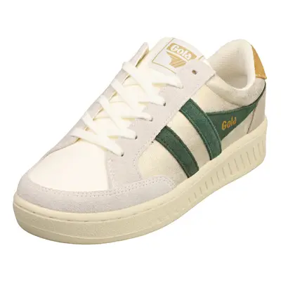 (3) Gola Superslam Blaze Womens Fashion Trainers in Gold Green