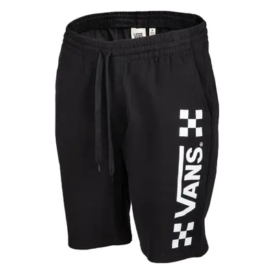 (S, Black) Vans Mens Drop V Checked Sweatpants Jogging Bottoms Sweat Shorts