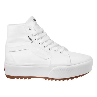 (4.5 UK, White) Vans Womens Filmore Hi Tapered High Top Platform Trainers Sneakers