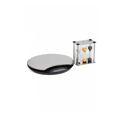 MasterClass Digital 5kg Round Platform Scales, Gift Boxed MasterClass Professional Stainless Ste