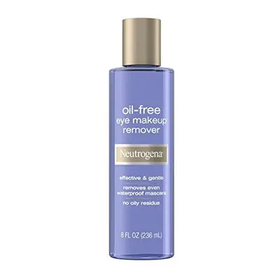 Neutrogena Gentle Oil-Free Eye Makeup Remover & Cleanser for Sensitive Eyes, Non-Greasy Makeup R