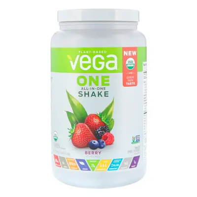 Vega, One, All-In-One Shake, Berry, 1.51 lbs (688 g)