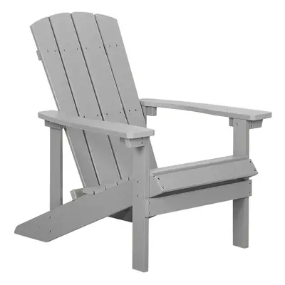 Garden Chair ADIRONDACK Light Grey