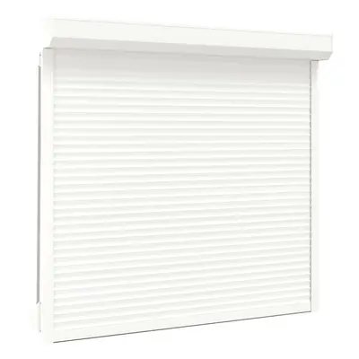 vidaXL Roller Shutter Heavy Duty Aluminium 160x150cm White Window Blind Shade