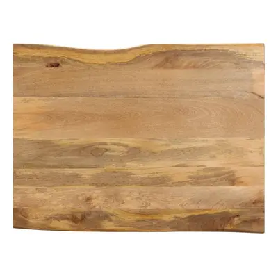 vidaXL Table Top Live Edge Replacement Board Dining Table Top Solid Wood Mango